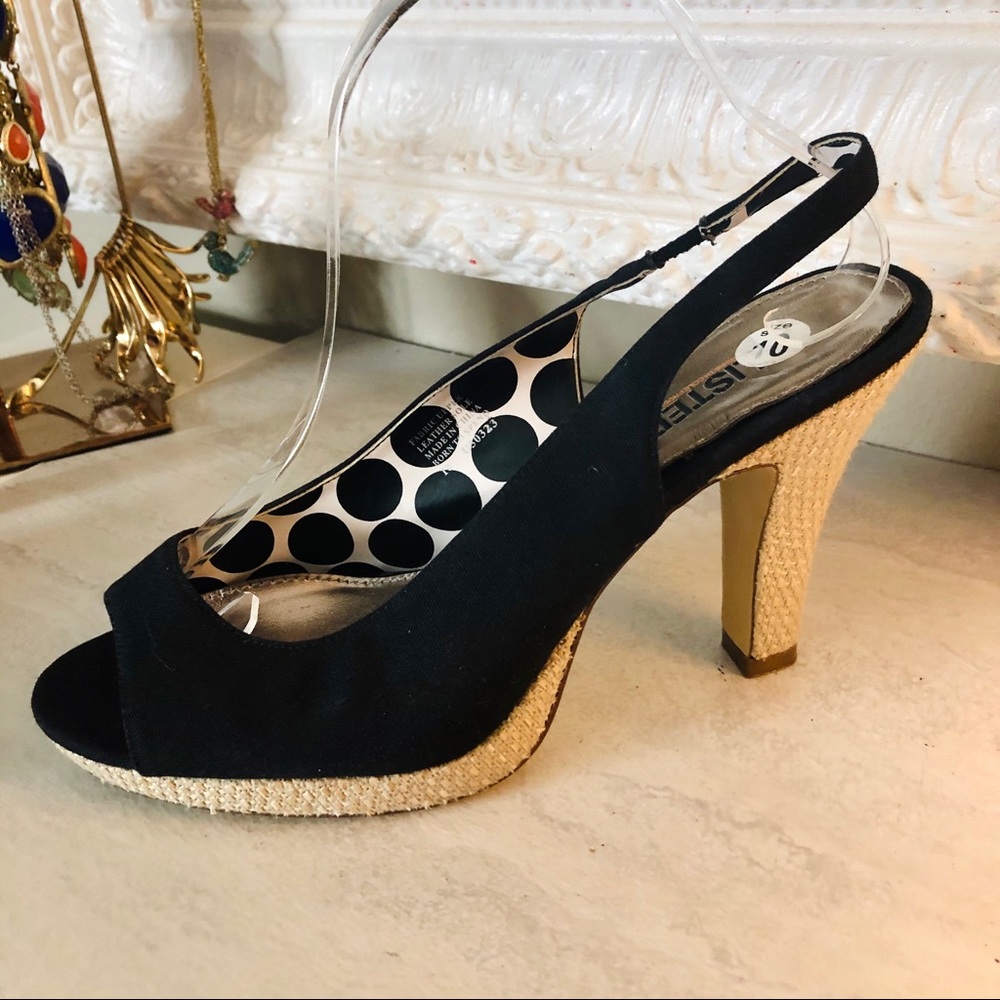 Unlisted peep toe heels